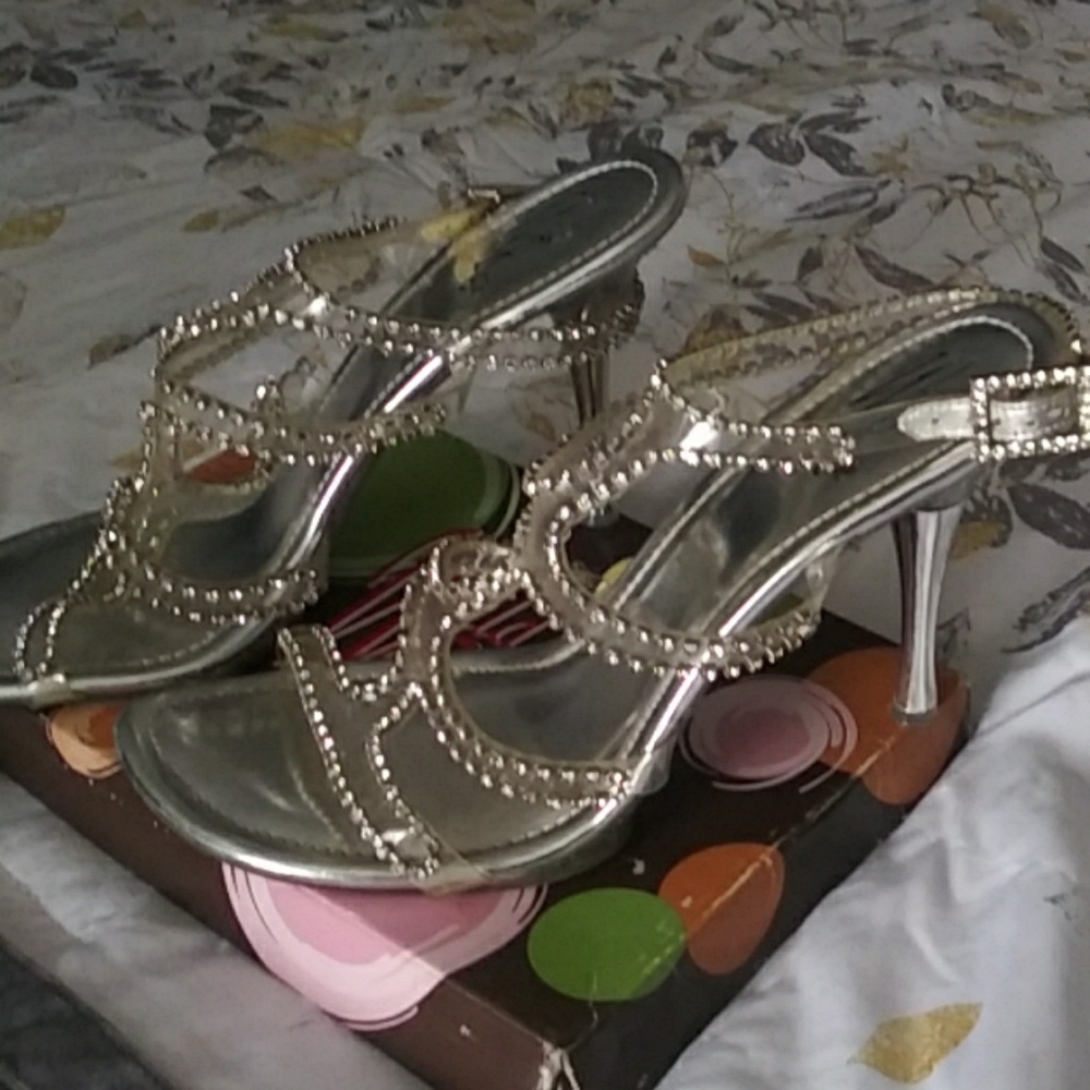 Wild Rose high heels
